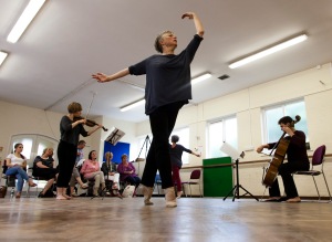 Sharing inflect, unravel at Holy Trinity Church Hall, Barnes - photograph by Adrian Hobbs